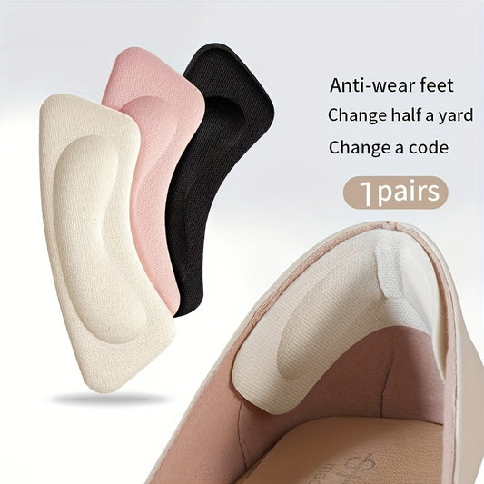 3 Pairs Heel Insoles Protector Sticker High Heels Adhesive Pad Pain Relief Patch