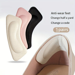3 Pairs Heel Insoles Protector Sticker High Heels Adhesive Pad Pain Relief Patch