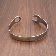 Punk Stainless Steel Mechanical Wrench Bangle for Men