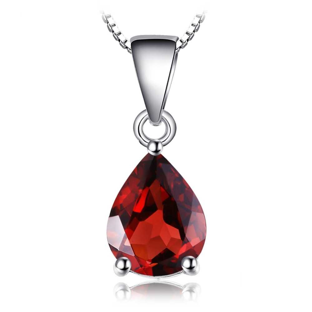 Women's Silver Plated Pendant Necklace With Lobster Claw Closure