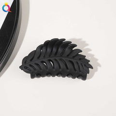 Fall Autumn Large Hair Claw Clip With A Leaf Design Perfect For Women