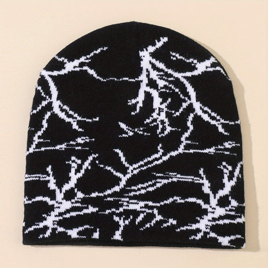 Mens Japanese Style All match Thin Knitted Stacking Hat Turban Hat