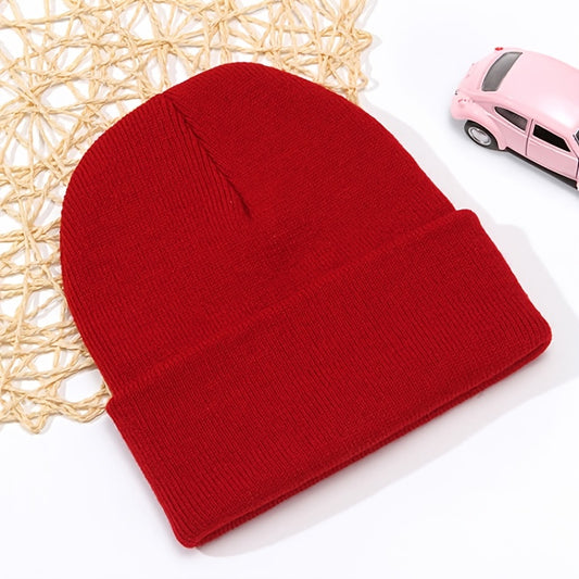 European American Harness Knitted Hat Autumn Winter Warm Wool Hat Men Women