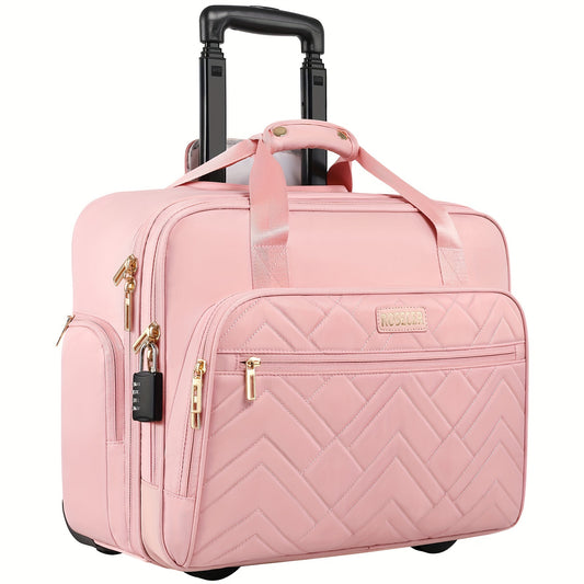 Waterproof Rolling Laptop Bag 43 94 Cm for Men & Women