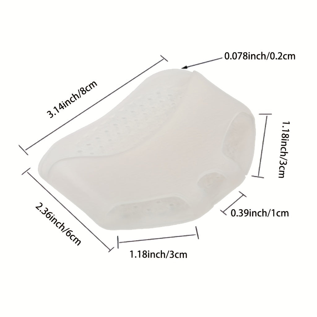 Honeycomb Forefoot Pad Anti slip Silicone Insole for High Heels