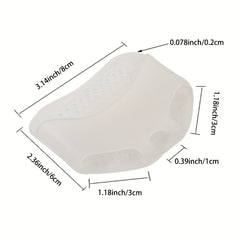 Honeycomb Forefoot Pad Anti slip Silicone Insole for High Heels