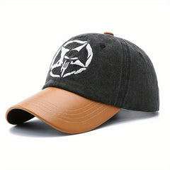 3D Embroidery Pentagram Baseball Cap Washed Hat Sports