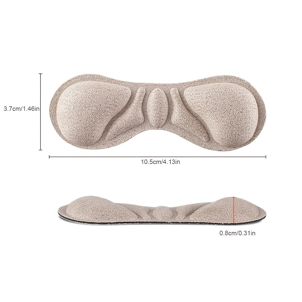 1pair 5D Butterfly Half Size Insole Anti Slip Pads for High Heels