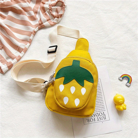 Strawberry Chest Bag Casual Crossbody Bag