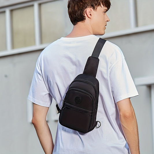 Men's Chest Bag Messenger Bag Large Capacity Shoulder Bag