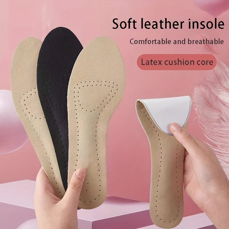 Soft Leather Insoles Sweat-absorbing Anti-odor High Heels Shoes