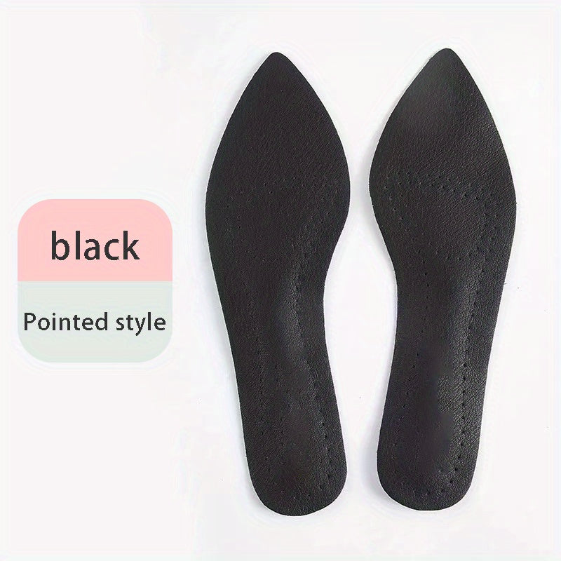 Soft Leather Insoles Sweat-absorbing Anti-odor High Heels Shoes