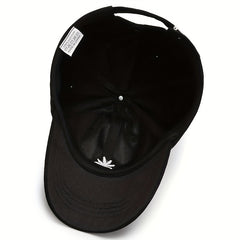 Maple Leaf Baseball Cap Mesh Hat Spring Summer Mens Womens Peaked Cap