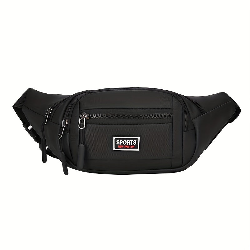 Men's Nylon Chest Bag Shoulder Backpack