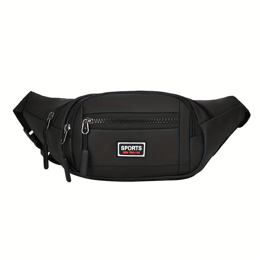Men's Nylon Chest Bag Shoulder Backpack