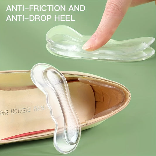 Silicone Heel Patch for High Heels Anti-Wear Foot Pad Half Size Pad