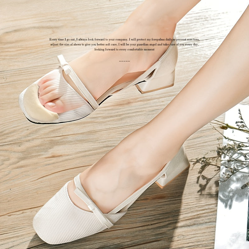 Unisex Soft Adjustable Forefoot Shoe Filler for High Heel