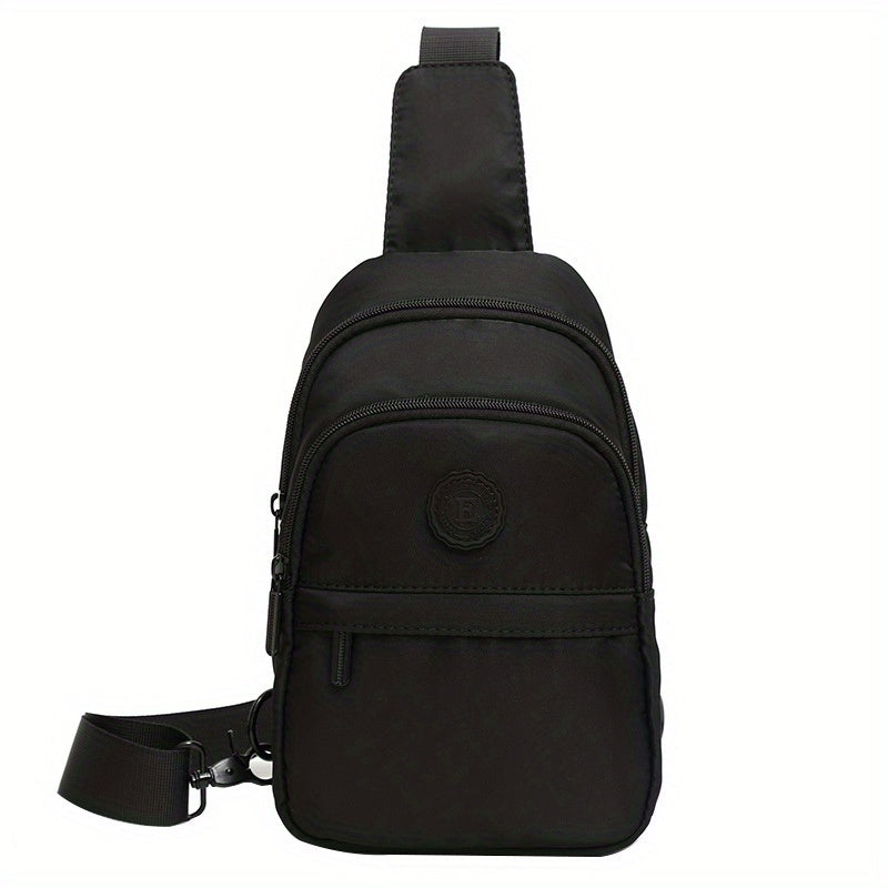 Men's Chest Bag Messenger Bag Large Capacity Shoulder Bag