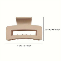 4Pcs Small Hair Clips For Women Matte Strong Hold Claw Clips