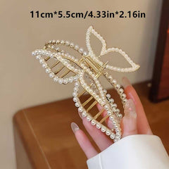 Bohemian Style Alloy Metal Hair Clip Large Hair Grabber for Girls
