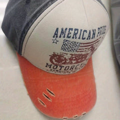 Distressed Washed Cotton Baseball Cap
