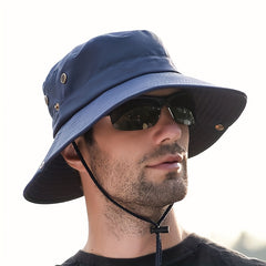 Men's Climbing Sun Hat Large Eaves Breathable Fisherman Cap