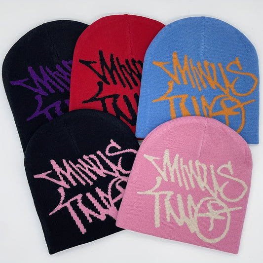 Jacquard Hip Hop Knitted Hat Warm Street Outdoor Cap