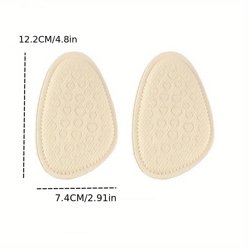 Silicone Half Insole Forefoot Pad Anti-Slip Thickened Insert for High Heels