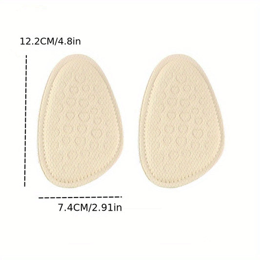 Silicone Half Insole Forefoot Pad Anti-Slip Thickened Insert for High Heels