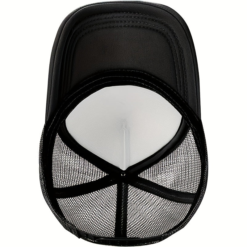 Funny Mesh Trucker Hat Y2K College Baseball Cap