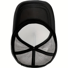 Funny Mesh Trucker Hat Y2K College Baseball Cap