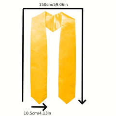 Graduation Season Ribbon Shoulder Strap Solid Graduation Belt