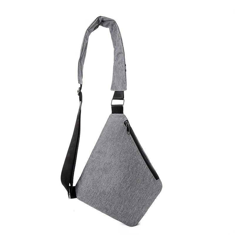 Men's Chest Bag Single Shoulder Crossbody Travel Backpack