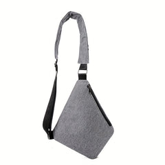 Men's Chest Bag Single Shoulder Crossbody Travel Backpack