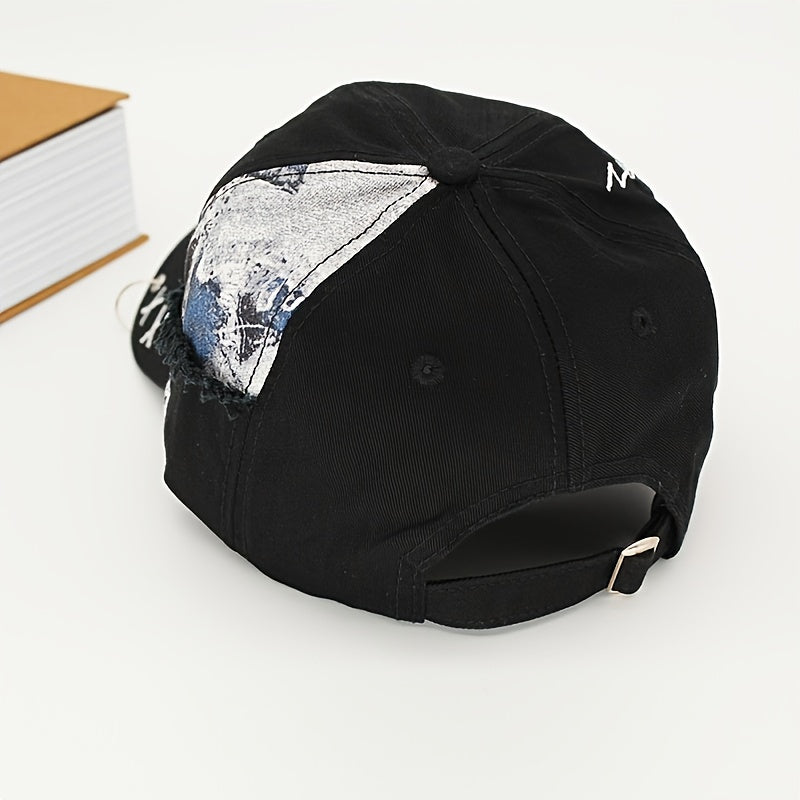 Mens Patchwork Baseball Cap for Outdoor