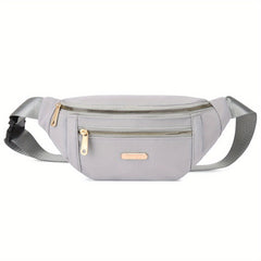 Sports Running Nylon Waist Bag Multifunctional Chest Bag