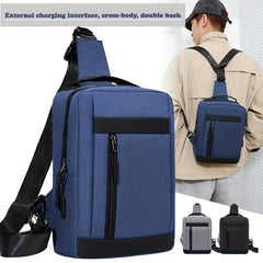 Large Capacity Chest Bag Backpack Crossbody Shoulder Bag