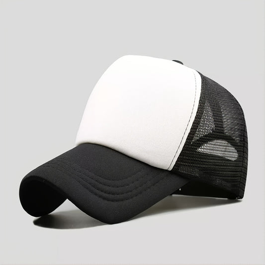High Mesh Trucker Baseball Cap Snapback Hat