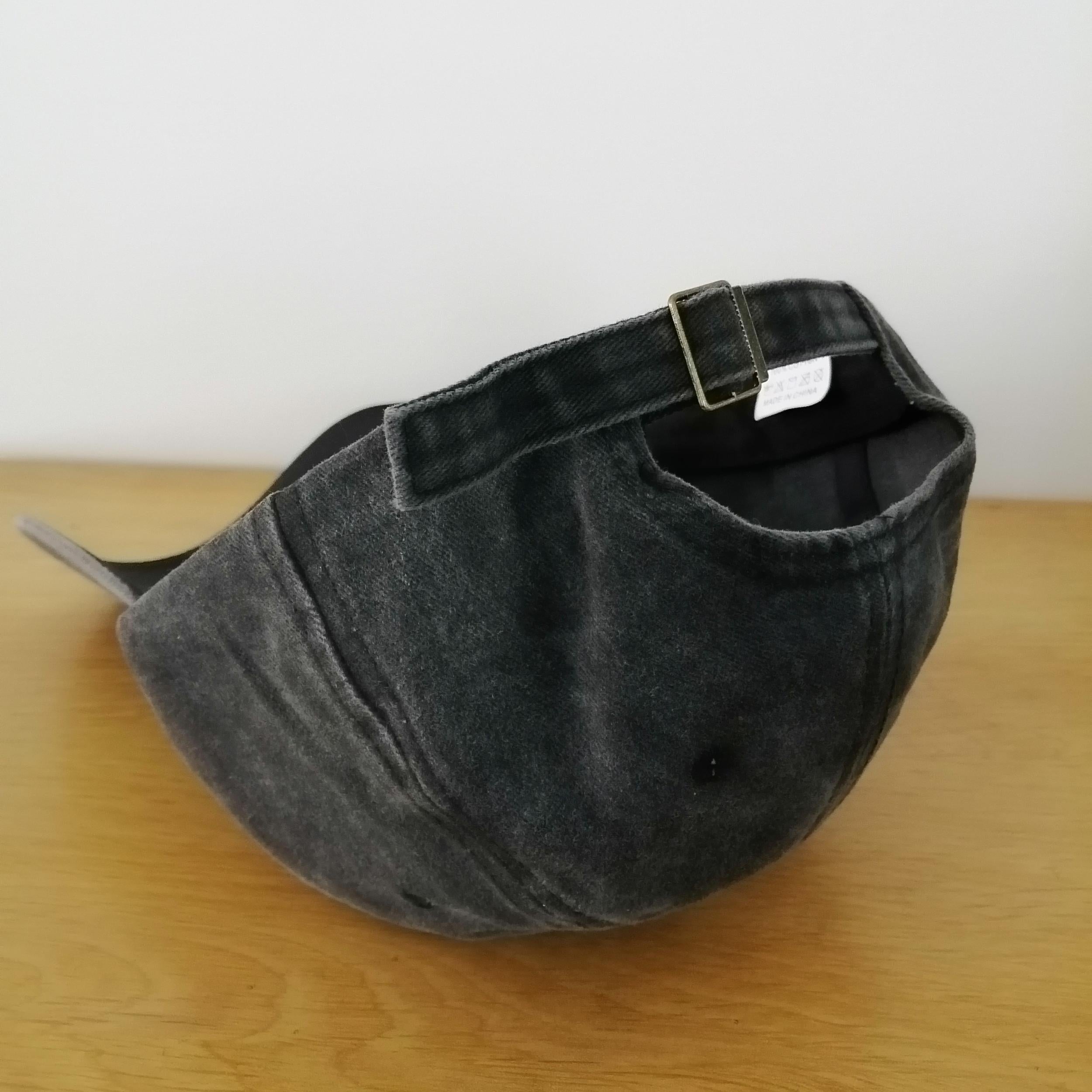 Casual Baseball Cap Letter Embroidery Peaked Cap Soft Top Cap