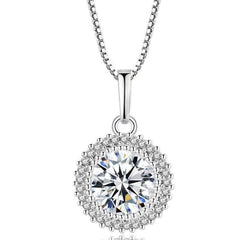 Grandma Personalised Gift With Silver Plated Pendant Necklace