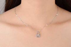 Grandma Personalised Gift With Silver Plated Pendant Necklace